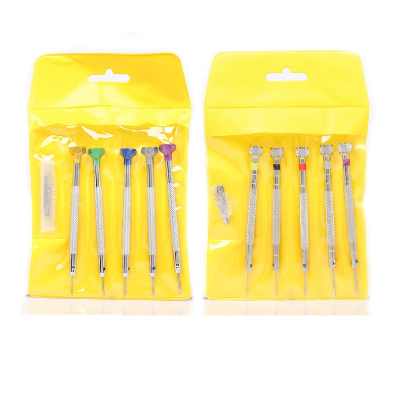 Precision Watch Repair Screwdriver Flat Ø0.8-Ø1.6mm Mini Slotted Screwdriver Precision Instrument Repair Hand Tool