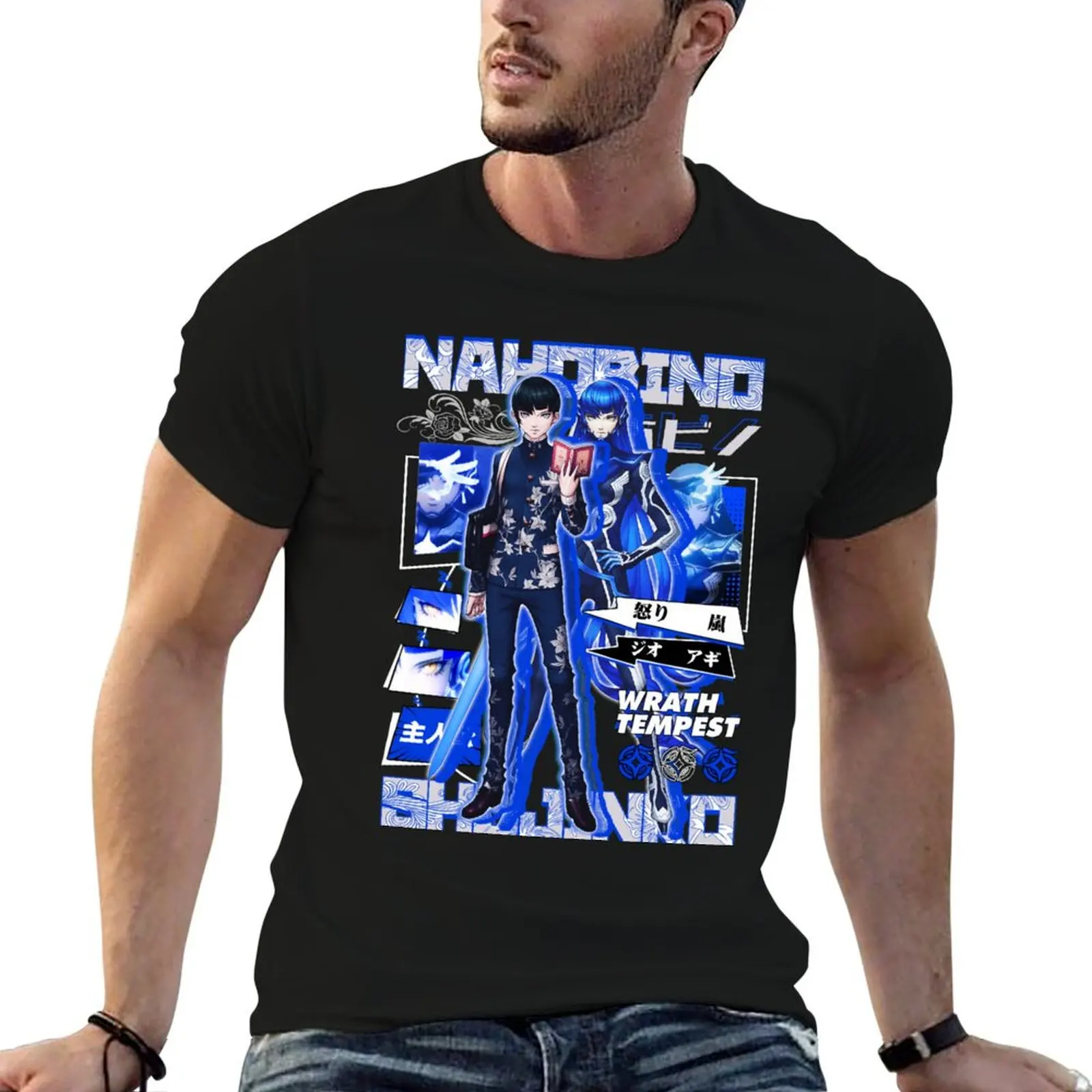 

man cotton 100% t t Nahobino shirts luxury T-Shirt shirt