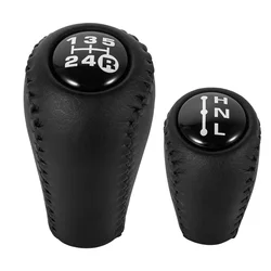 Gear Shift Knob 5 Speed Manual Transmission Leather Transfer Gear Shift Fit for Toyota Prado LC120 Land Cruiser Prado 2003-2009