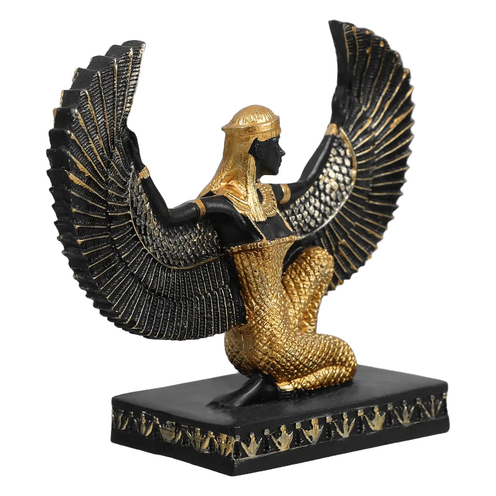 

Statue Female Divine Decor Office Tabletop Sculpture Figure Desktop Goddess Adornment Household