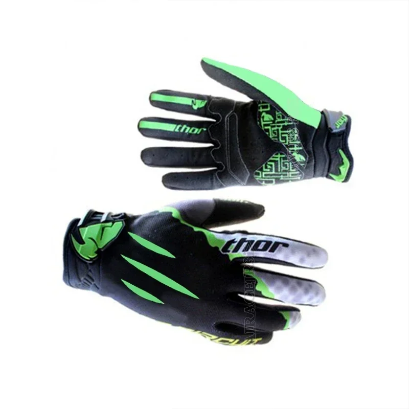 Motocross Dirtpaw Bicycle Racing Gloves Downhill Mountain Bike DH MX MTB Motor Bike Green Gloves Summer Men's Woman Motorcycle