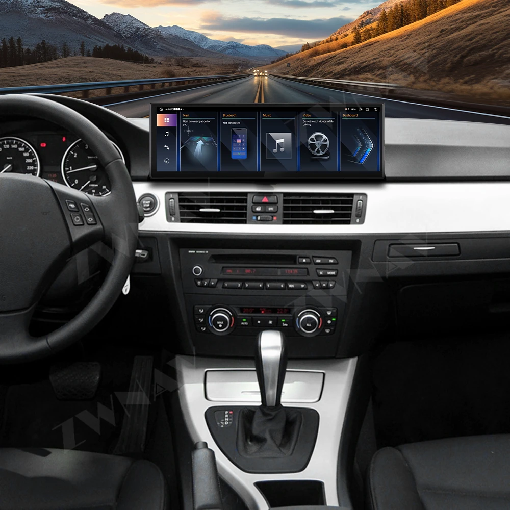 Android 13.0 Wireless Carplay AUTO For BMW 3 Series E90 E91 Car Radio Stereo Player GPS Navigation Multimedia Video Touch Screen