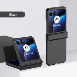 Luxury Skin Feel Slim Thin Hard All Inclusive Hinge Shockproof Case for Motorola Razr 50 Razr 40 Ultra 2024 Camera Protect Cover