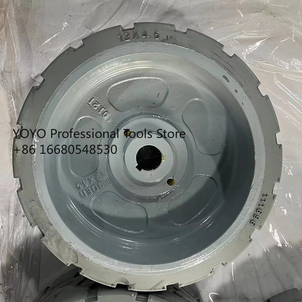 T1sFactory Price Scissor Lift Solid Tire 12*4.5 for Genie Wheel Parts 105122 Gs1930 with Low Price