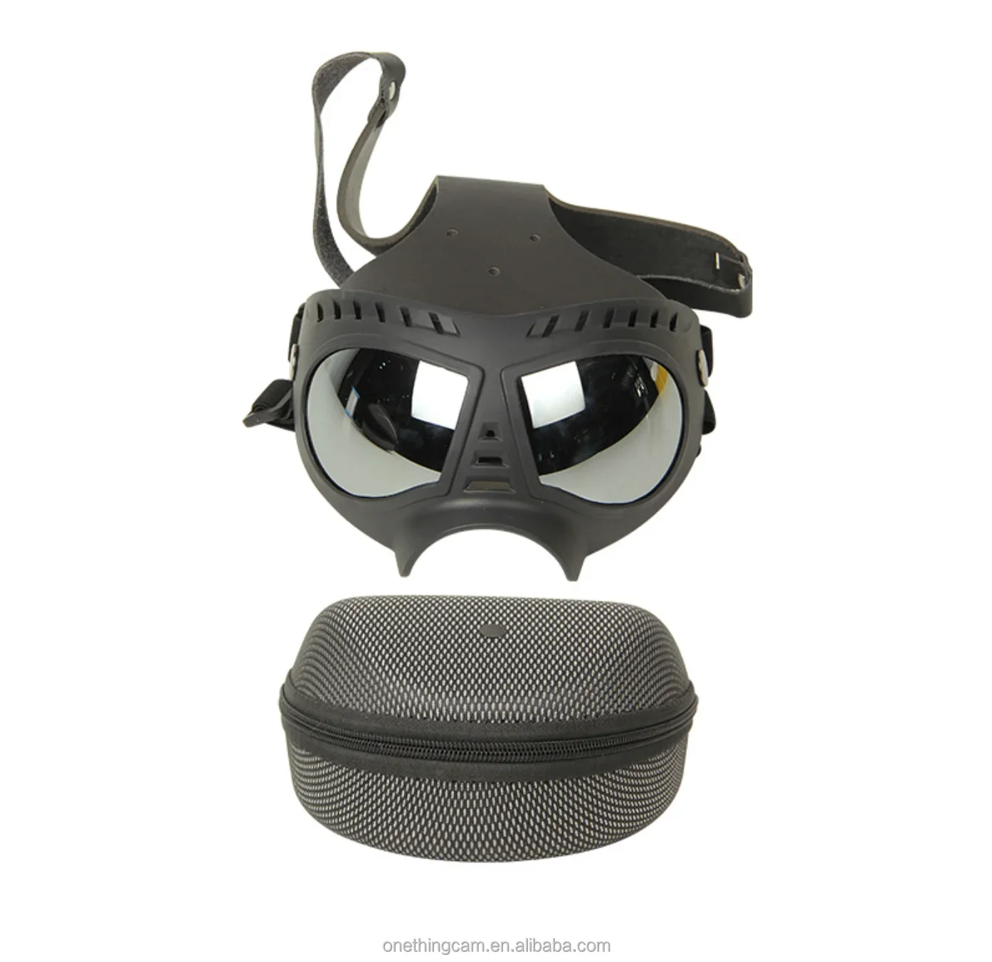 K9 Helmet Shape Dog Tactical Helmet with glasses design