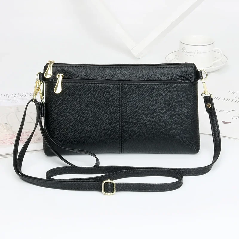 Fashion Women Clutch Bag PU Leather Crossbody Bags Small Shoulder Handbag Female Mobile Phone Purse Bags