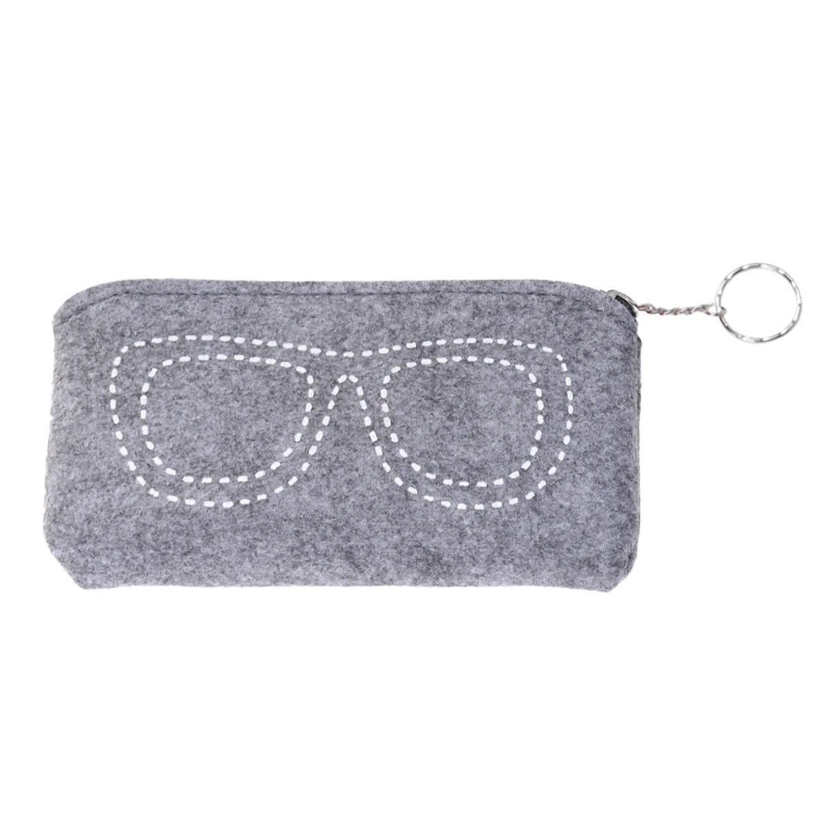 

Eyeglasses Storage Pouch Sunglasses Case Protective Bag For Glasses Light Portable Soft Durable Felt Anti-Scratch Bright Color