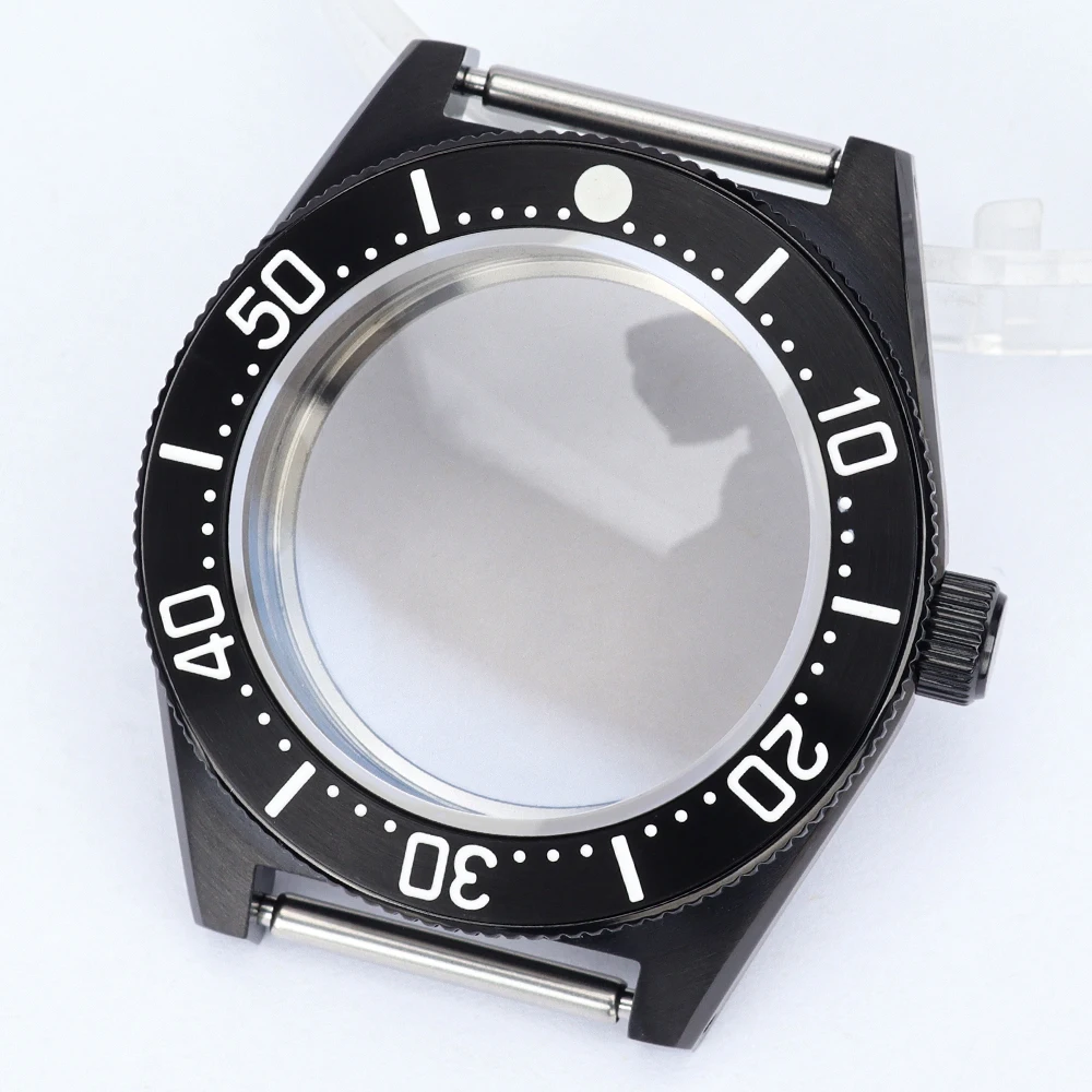 Correa de reloj de acero inoxidable 7S26, 40mm, para Mod SPB143J1/SPB253J1 Tiger Whale NH35 NH36 NH34 4R36 NH70 7S26, movimiento de zafiro