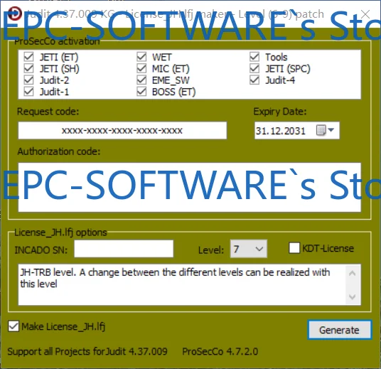 

Jungheinrich (JETI) Judit-4 License SH ET 3 IN ONE 4.37.009 Keygen+Level 2-9 [2024] (Поддержка проектов 4.37.009)