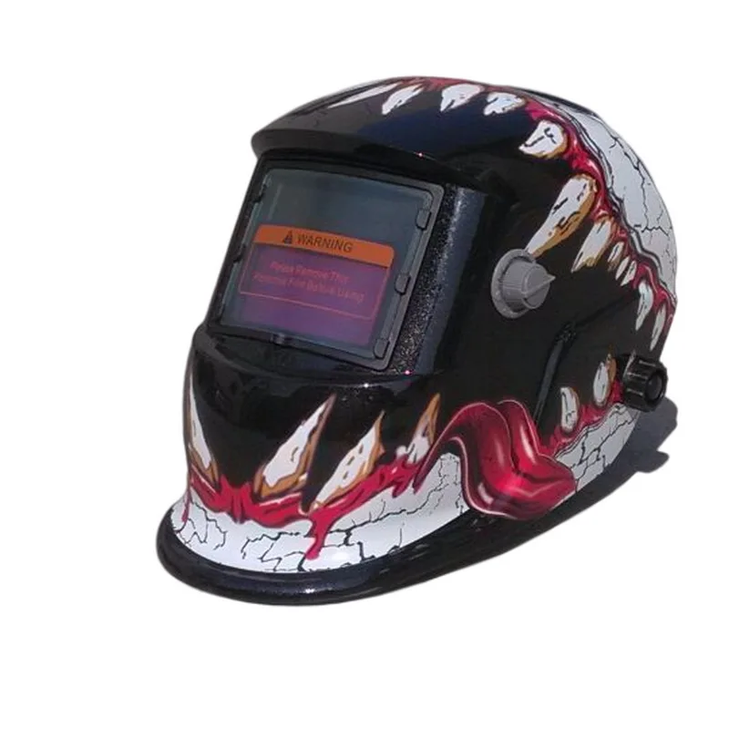 True Color Auto Darkening Welding Helmet Solar Adjustable Shade Wide View Welding Plastic Construction Auto-darkening&Arc Sensor