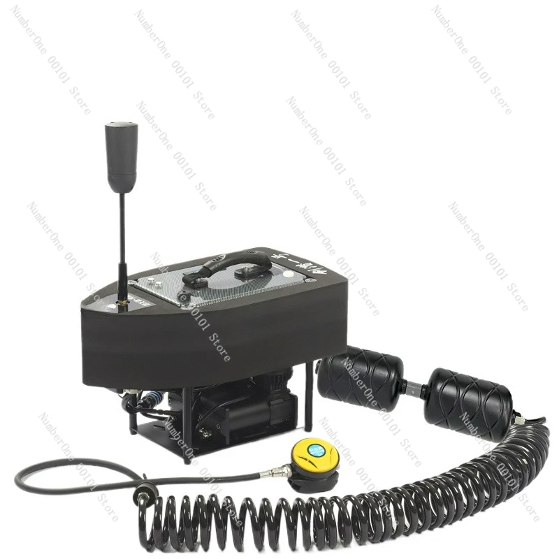 

Portable submersible ventilator, air pump, full set of equipment for catching fish, artificial fish gills, biting mouth gas cyli