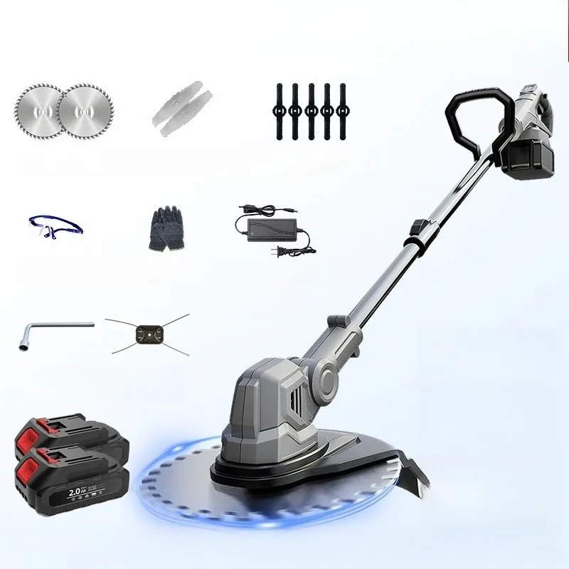 

Electric lawn mower household small lawn mower rechargeable lithium battery lawn mower tool Garden Power Tool