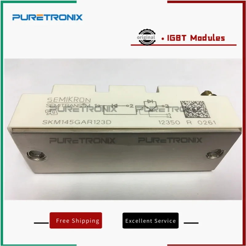SKM145GAL123D SKM145GAR123D SKM145GAR124D SKM150GAL12V SKM150GAL12T4 SKM195GAL123D جديد الأصلي الطاقة وحدة