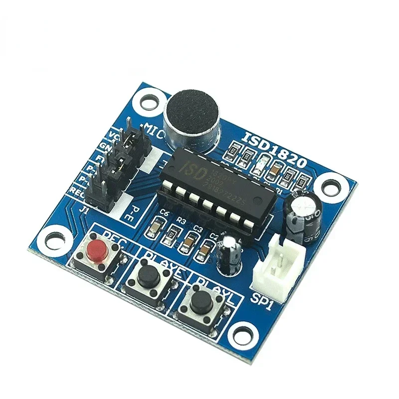 Voice Recording Recorder Module With Mic Sound Audio Loudspeaker 1pcs ISD1820