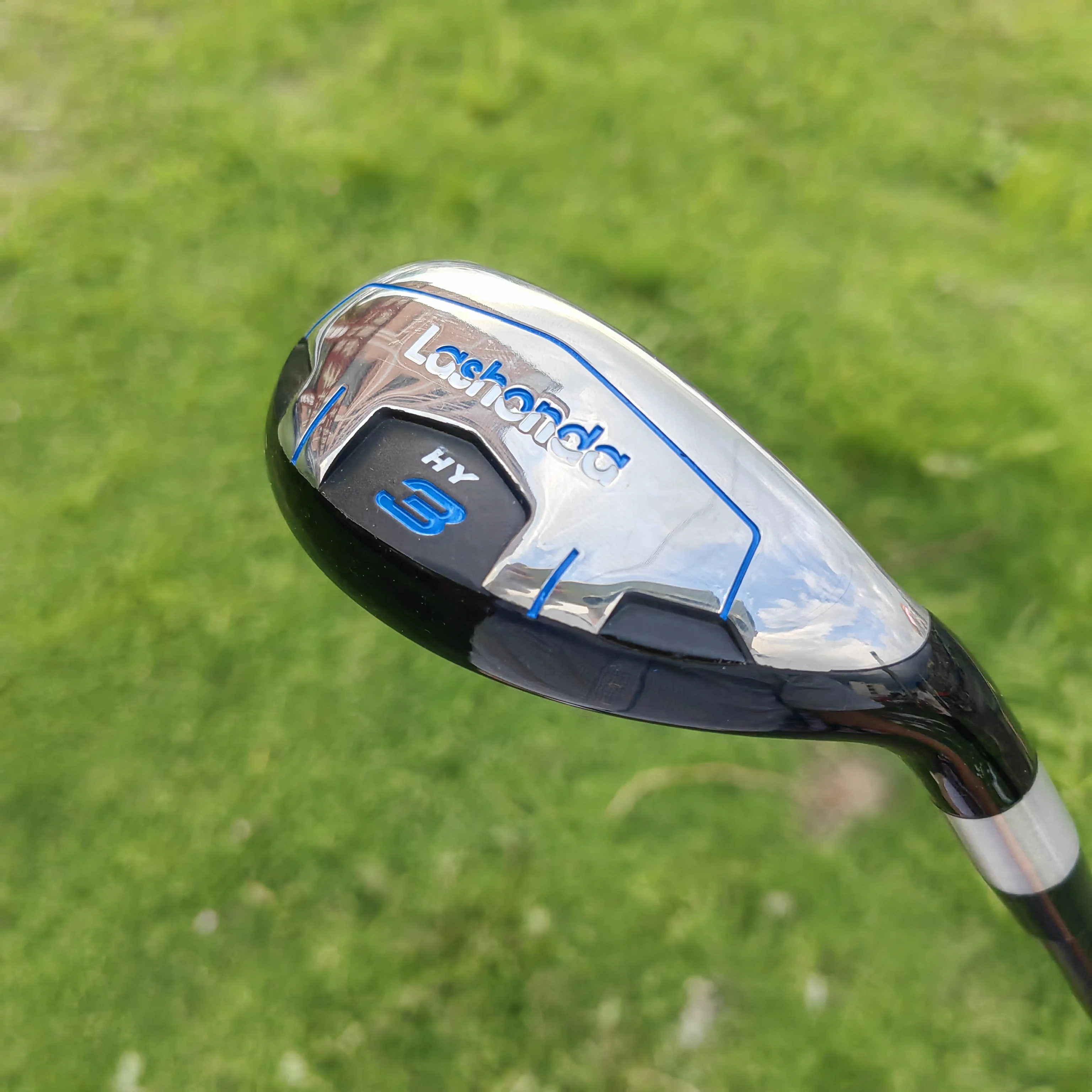 Lashonda Golf Hybrid Club - Kippenpoot Koolstofvezel SR-as, all-terrain dekking, hoge vergeving voor lange afstanden