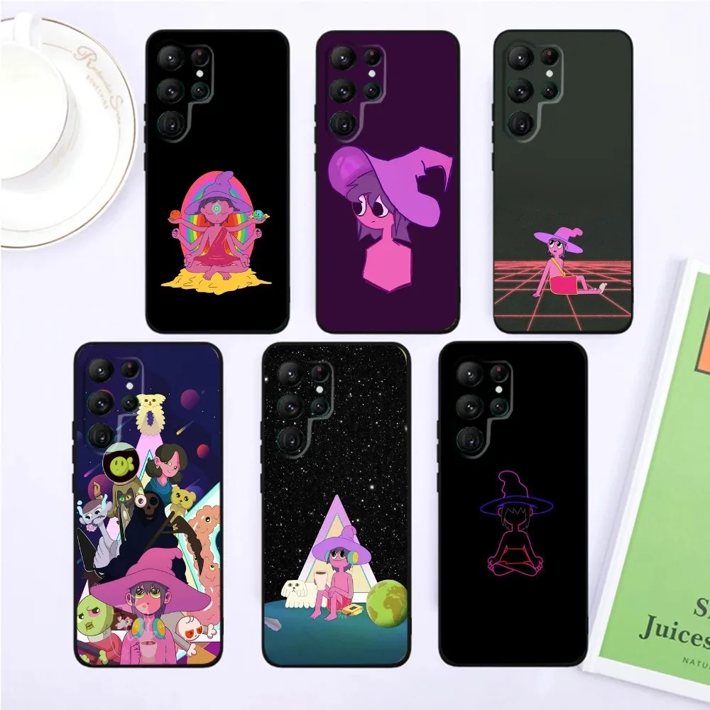 

The Midnight Gospel Phone Case For SamsungS24,S23,S22,S21,Ultra Pro S10,S30Plus,S9,20lite Black Cover