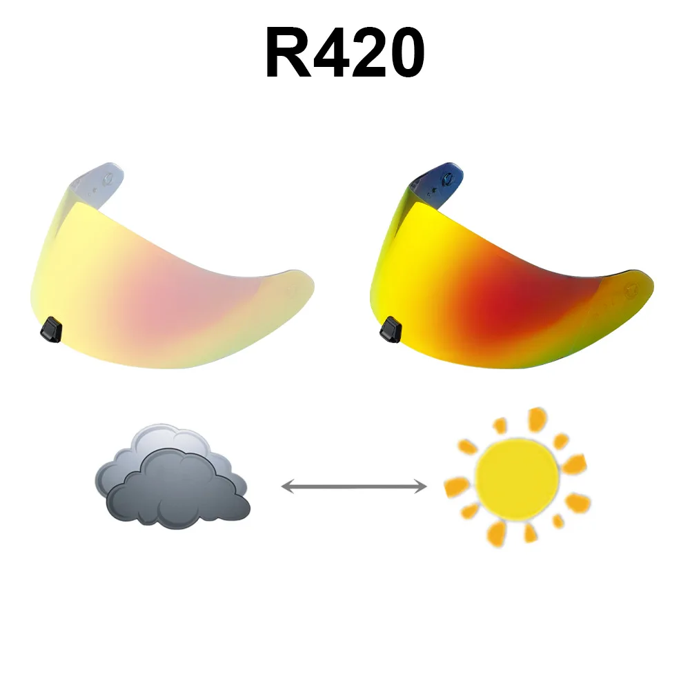 

REVO Color-changing Helmet Lens for RX7X, R1, R420, Aurora Color-changing High Definition Lens