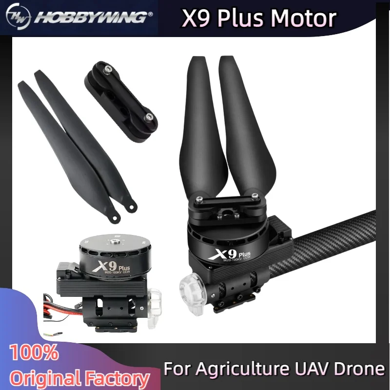 

Hobbywing Original X9 Plus Power System Drone Motor 36190 Propeller 100 RPM/V 11-14kg Brushless Motor Drone Quadcopter Engine