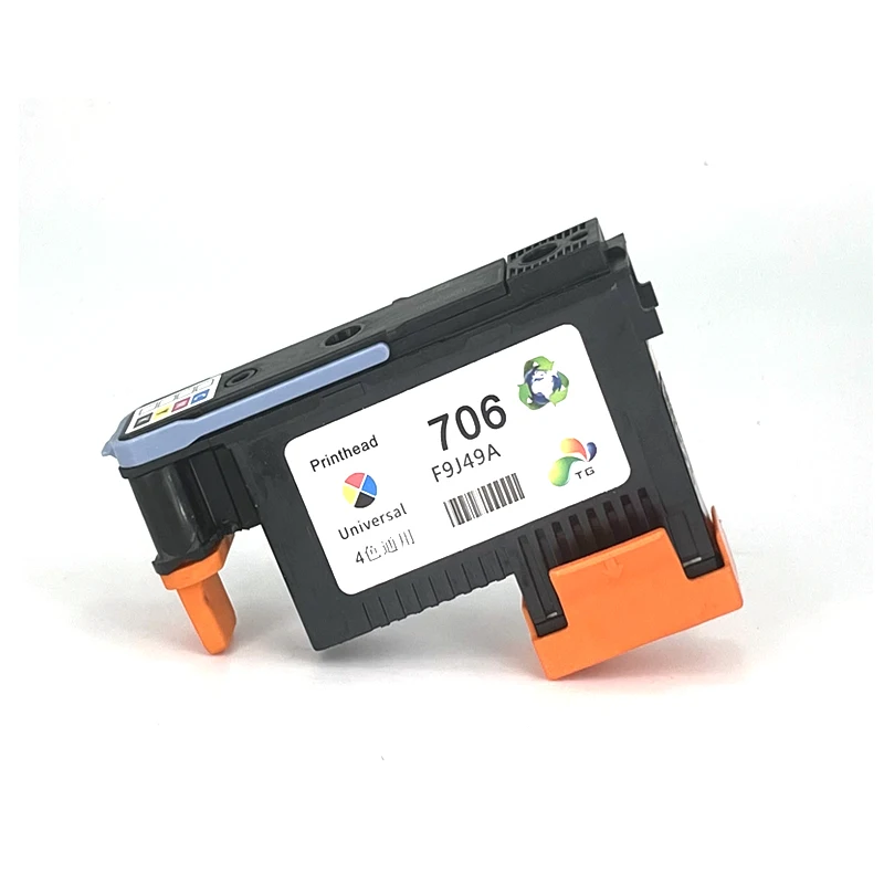 High Quality F9J49A 706 Printhead For HP D5800 Print Head With Moisturizing Fluid Ink Four Colors Universal