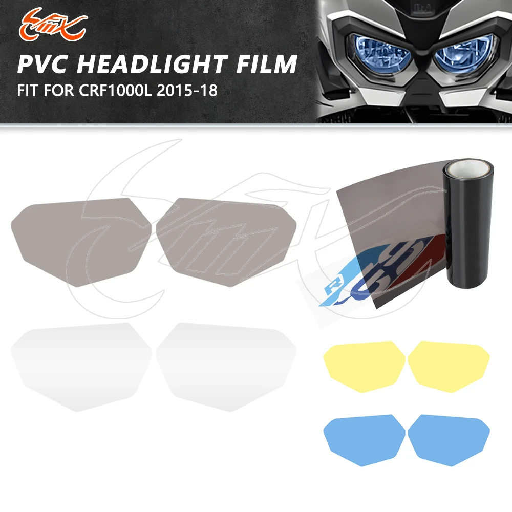 

Защитная пленка для фар мотоцикла, водонепроницаемая наклейка, подходит для Honda Africa Twin CRF1000L CRF 1000 L 2015-2018