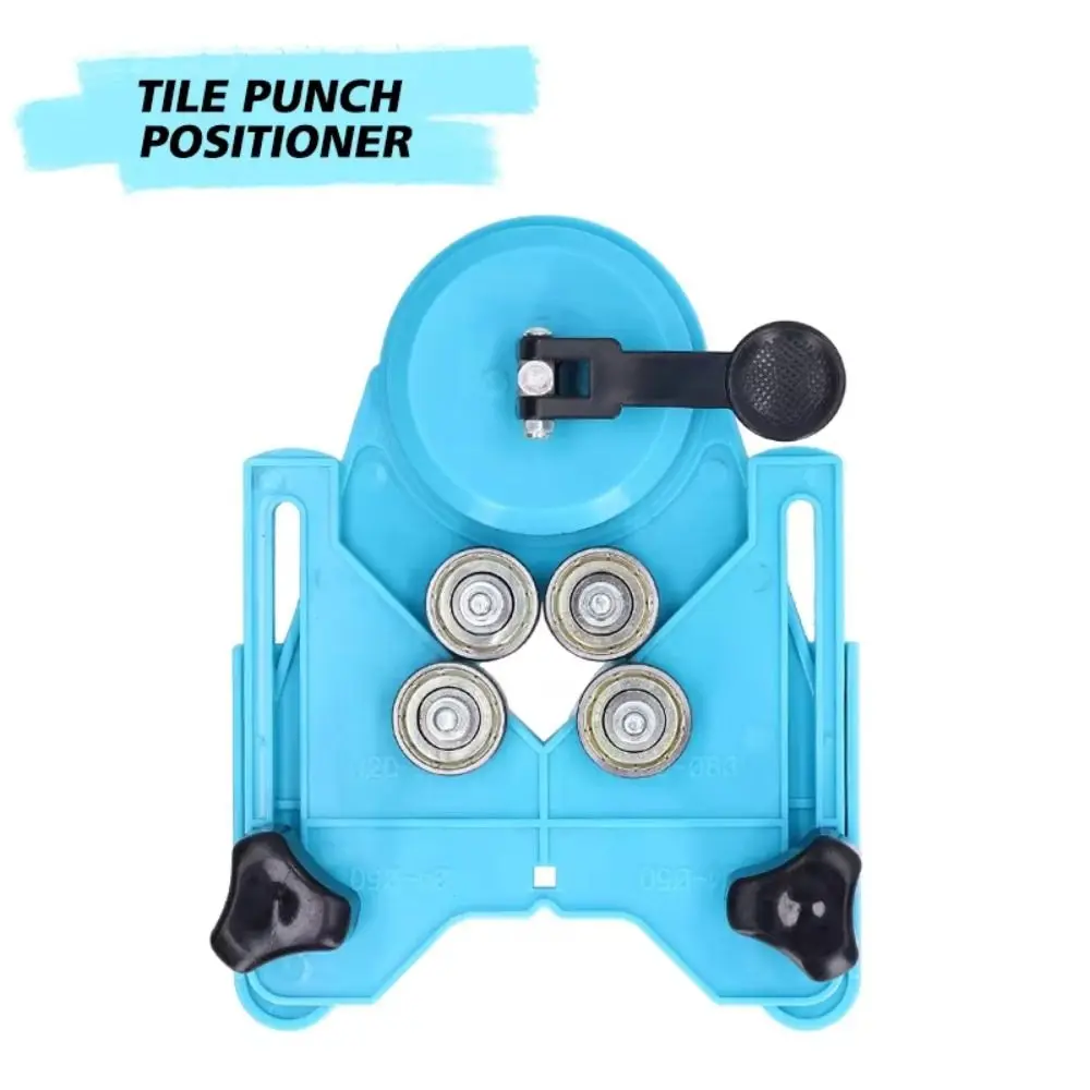 Woodworking Suction Cup Tile Punching Locator Drill Bit Core Bit Tile Chamfer Positioning Adjustable Hole Opener Marble