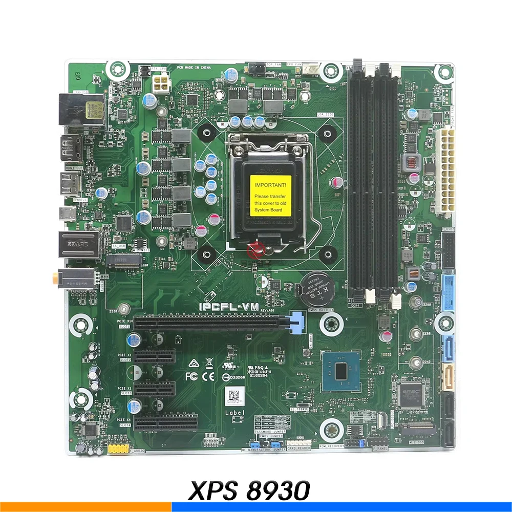 Desktop Motherboard For Dell XPS 8910 8920 8930 IPKBL-VM VHXCD 0VHXCD IPCFL-VM H0P0M T2HR0  IPSKL-VM WPMFG 0WPMFG