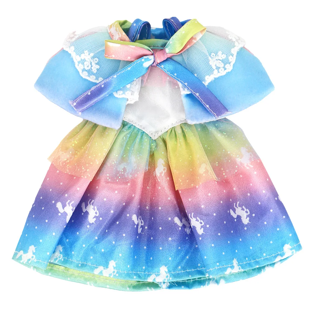 Hübsche Puppe Kleidung Kleid Accessoires für Paola Reina & 14,5 Zoll Gummibärchen Puppe bjd, Spielzeug für Mädchen, Weihnachts geschenk