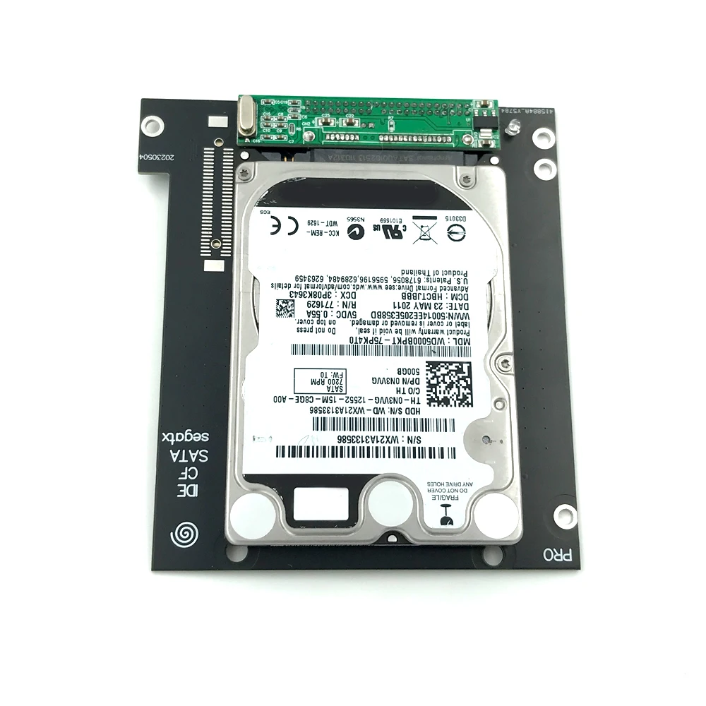 Adaptador de placa conectora de unidad de disco duro para juegos HDD Retro de 500G para Sega Dreamcast VA1 VA0, región de placa base, cargador de arranque BIOS gratuito