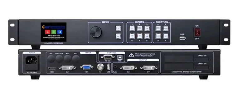 Full Color USB Video Processor Led Display MVP300 Like Kystar KS600 Led Video Scaler Support TS802d Linsn MSD300 Novastar