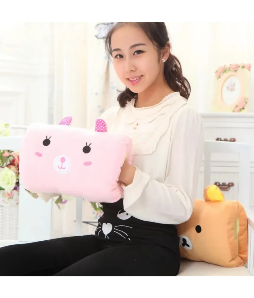 

Creative Hand Warming Pillow Nap Pillow Cushion Plush Toys Travel Essentials Children's Day Gifts Sleeping Pillows Home Textile