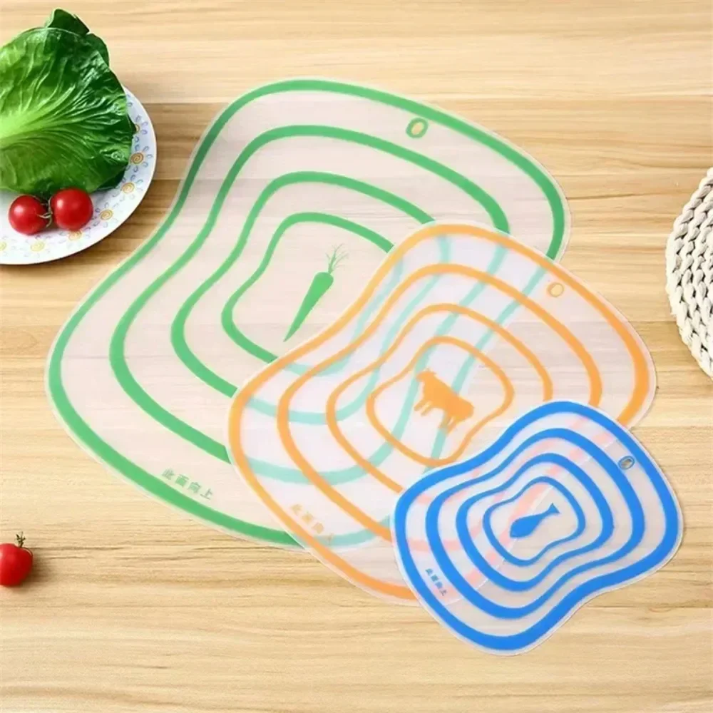 Kitchen Non-slip Chopping Blocks Flexible Cutting Board Plastic Cutting Boards Classification Chopping Board Kitchen Tool