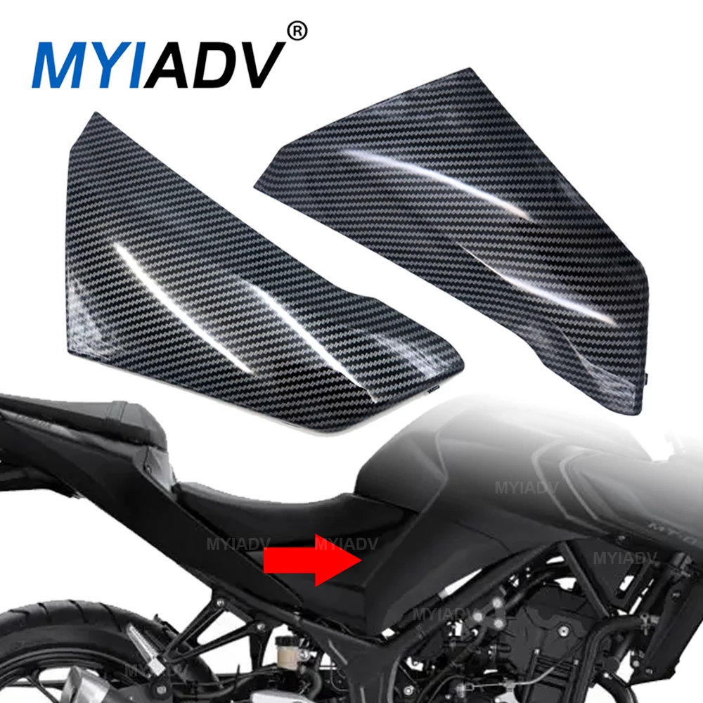 

For YAMAHA MT03 MT-03 2021-2023 2024 Motorcycle Side Cover Panel Frame Guard Fairing Protector Unpainted Water Transfer Printing