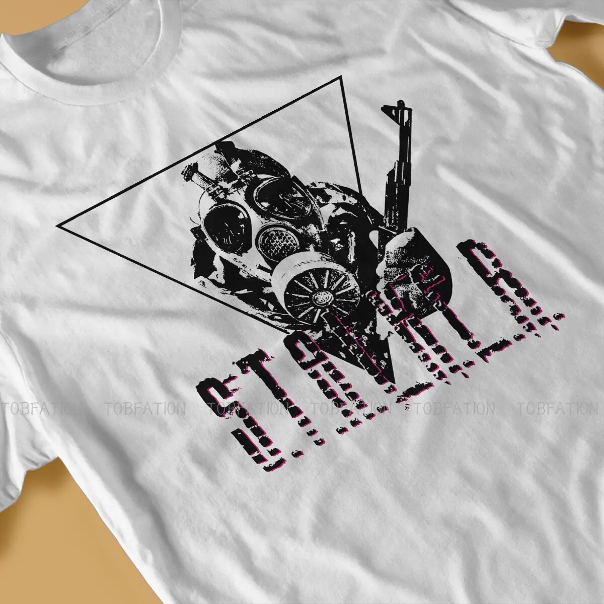 Stalker Game Synth  T Shirt Harajuku Teenager Grunge High Quality Tshirt Large O-Neck Men Tshirts