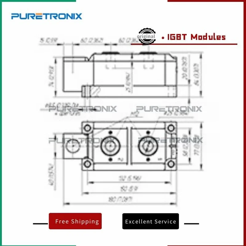 Новый оригинальный тиристор MT3-800-18-70-D MT3-800-18-70-D-Y2