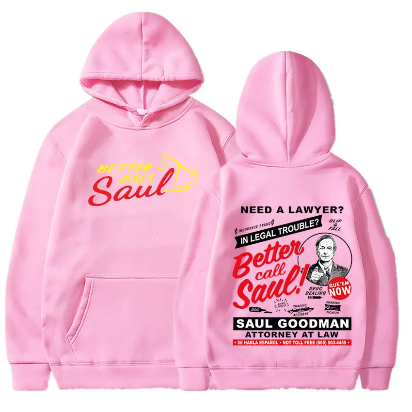 Sudadera con capucha gráfica de programa de televisión Fan Breaking Bad, Jersey informal holgado para hombre, sudadera Better Call Saul, sudaderas