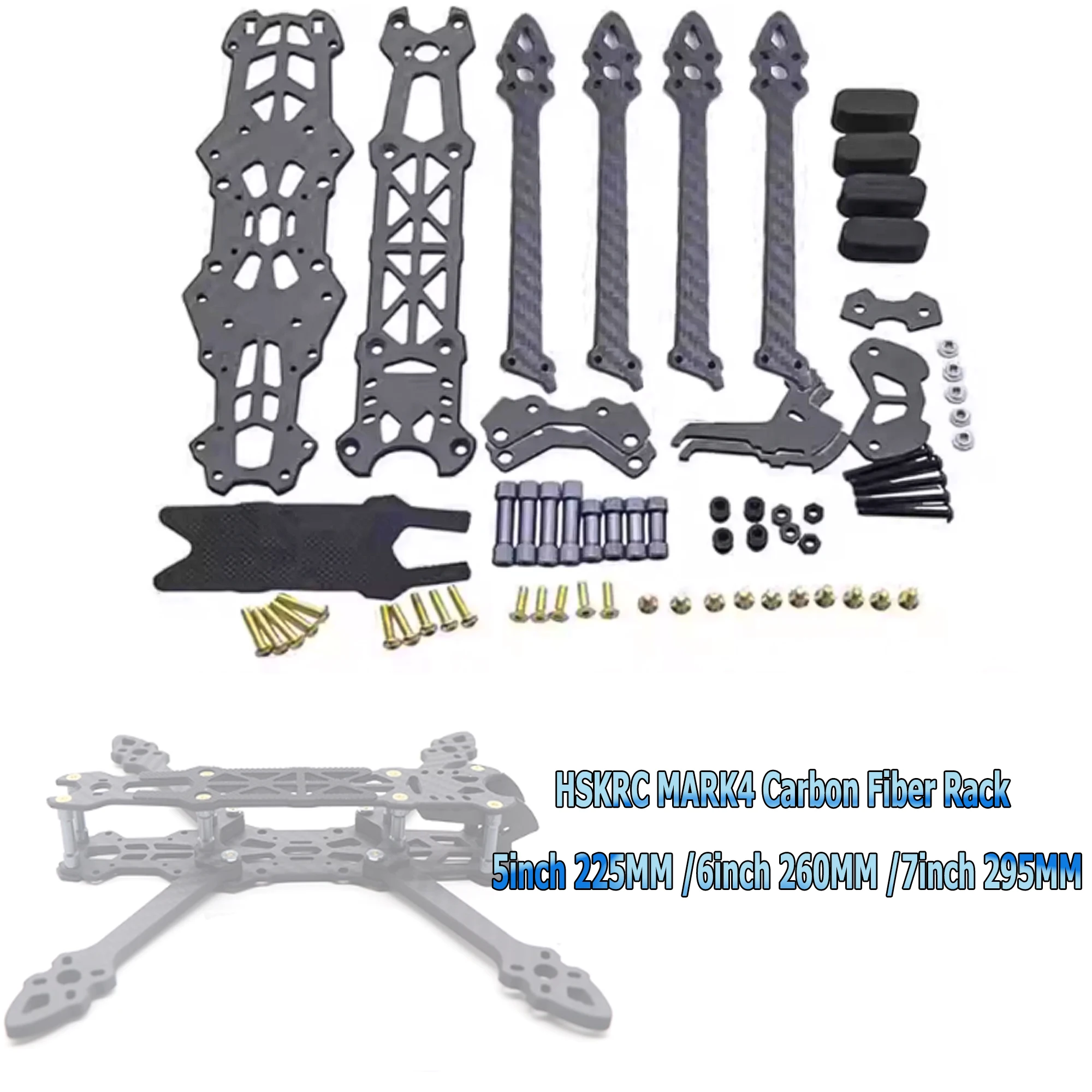 Aircraft Rack HSKRC MAK4 FPV Aerial Photography