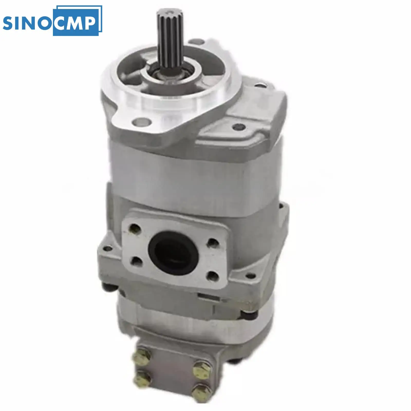 

705-52-32000 7055232000 SINOCMP 1PC Gear Pump For Komatsu Loader HD465-2-3-5 HD605-5 HD325 HD405 HD465 Excavator Accessories New