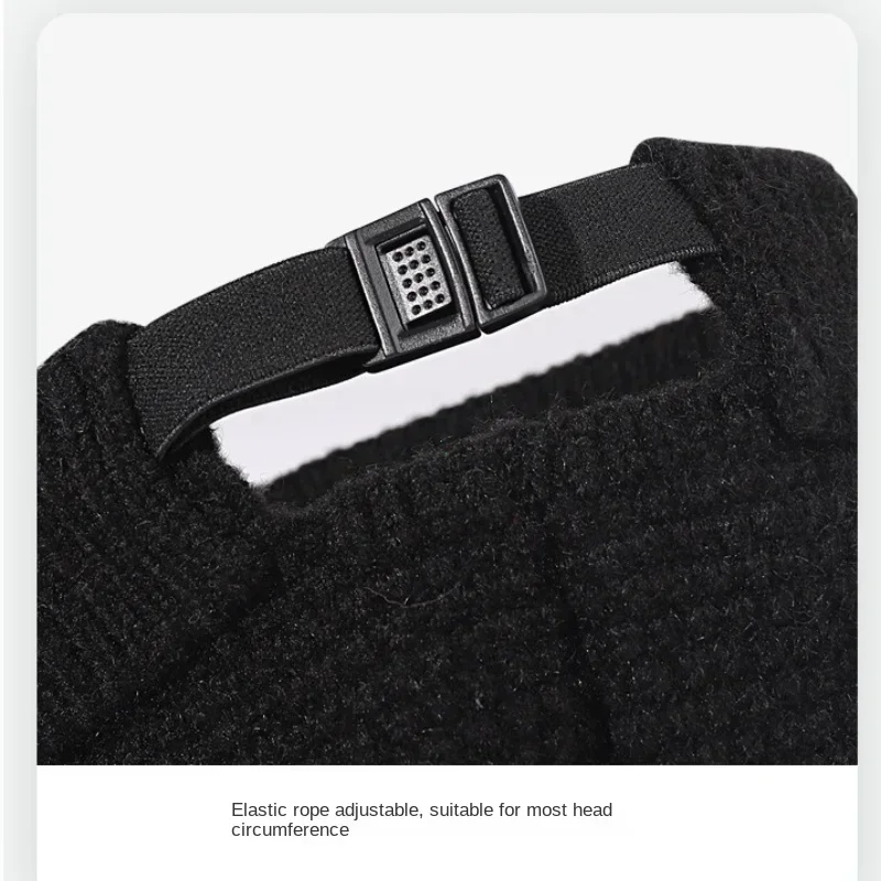 2025 جديد قبعة بيسبول رجل قبعة صغيرة محبوكة الدافئة لينة الشتاء القبعات المالك الهيب هوب قبعة الجمجمة قبعات في الهواء الطلق القطن توالت بونيه #6