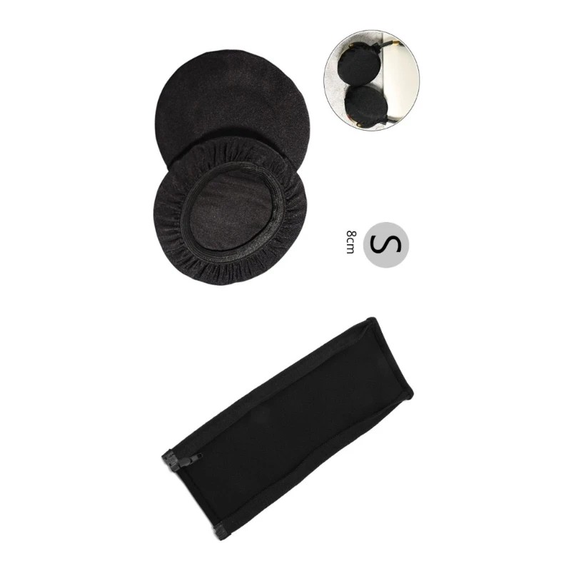 クッションパッド交換用イヤーパッドヘッドバンド Technica MSR7 M50X M40X M30 MSR7 ヘッドバンドプロテクターソフトヘッドセットヘッドフォン 448F