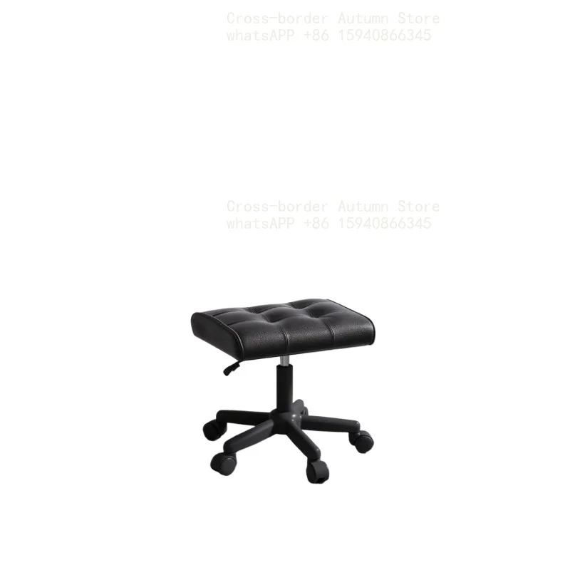 Adjustable Height Foot Rest for Office Chair, Under Desk Elevating Footstool with Memory Foam, Ergonomic Home Sofa Leg Rest