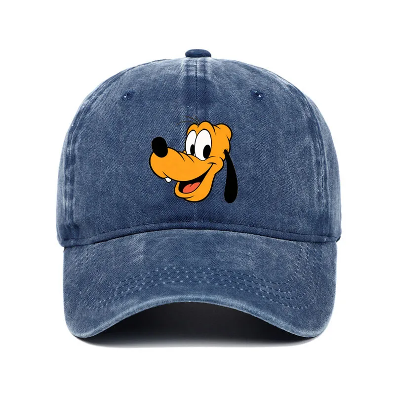 للجنسين خمر غسلها بلوتو قبعات البيسبول للرجال النساء الكرتون طباعة قبعات سائقي الشاحنات قابل للتعديل Snapback عادية الهيب هوب أبي قبعة