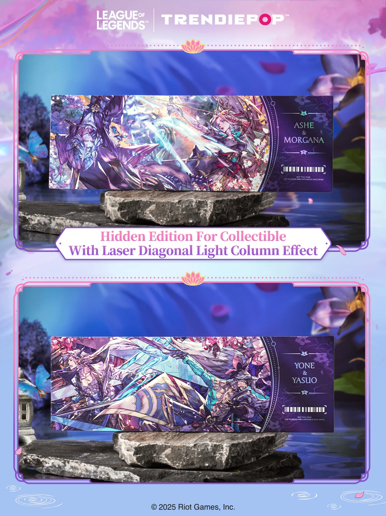 TRENDIEPOP League of Legends Spirit Blossom Style Guide Laser Ticket Blindbox (10+2) ملحقات الألعاب #4