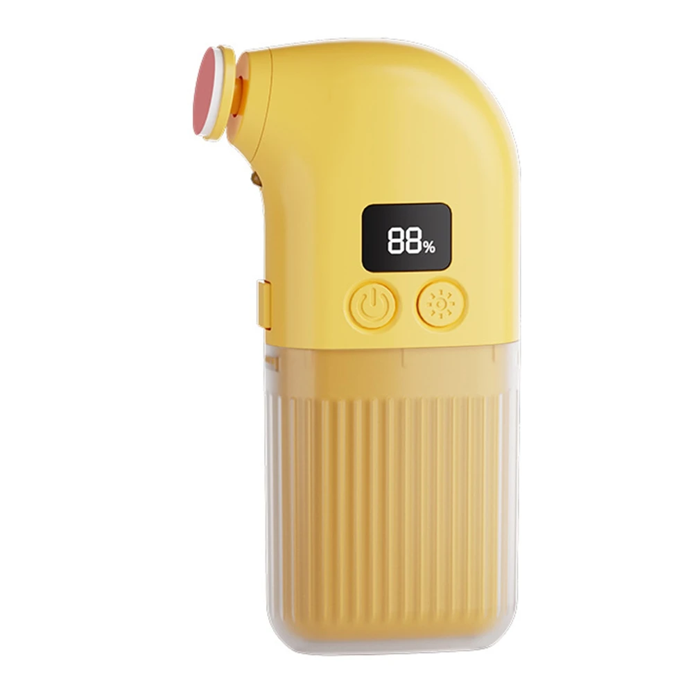 

ABXE-Baby Nail Grinder Anti-Splash Household Nail Clippers Baby Electric Nail Clippers Yellow