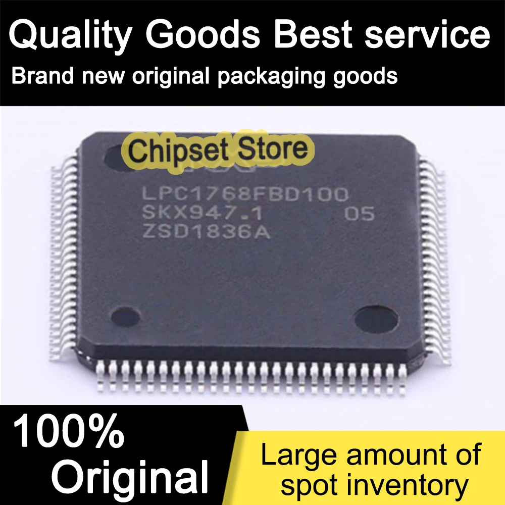 

LPC1768FBD100,551 LPC1768FBD100 LQFP IC 100% Brand new