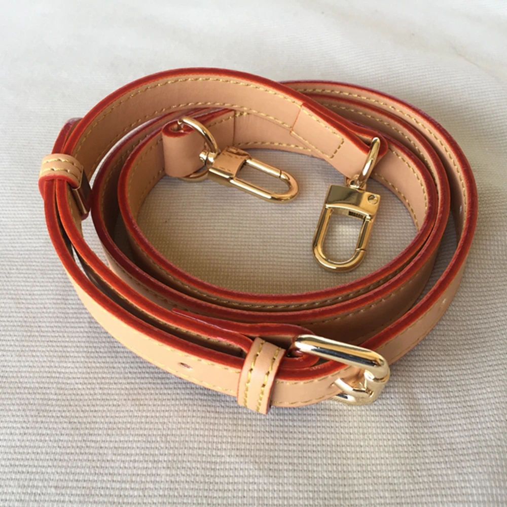 Adjustable 105-120cm Genuine Cow Leather Bag Straps Handbag Handle Wide Belt Shoulder Crossbody Customized Beeswax Bag Strap