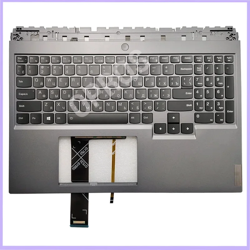 NEW US/Russian/Spanish Keyboard for Lenovo Legion5 Pro-16ACH6H Y9000P R9000P 2021 Laptop Palmrest Cover Case