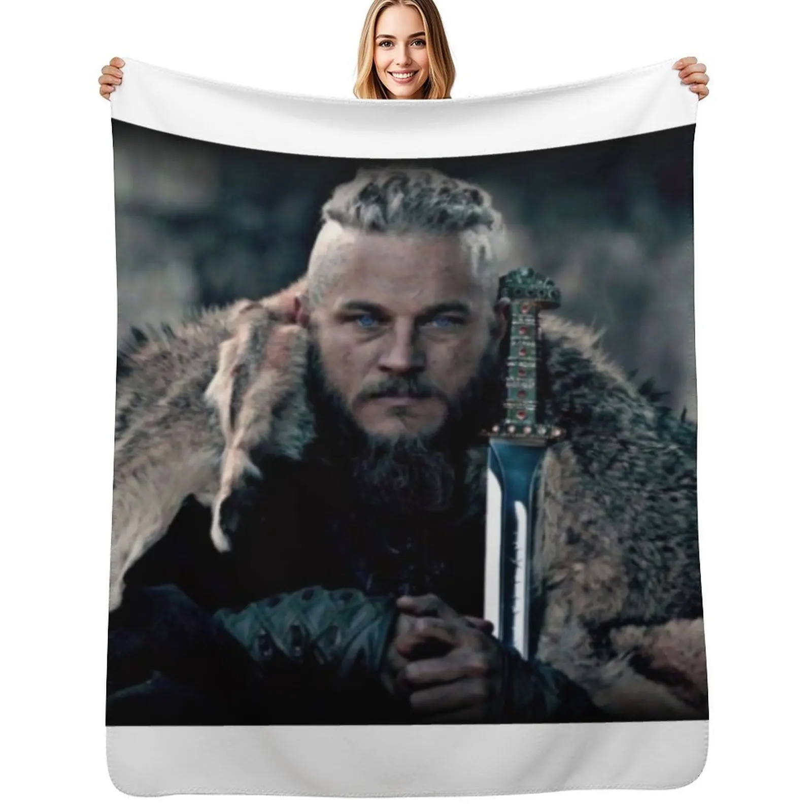 

Travis fimmel Throw Blanket Bed linens Blankets Sofas Of Decoration Soft Plush Plaid Thin Blankets