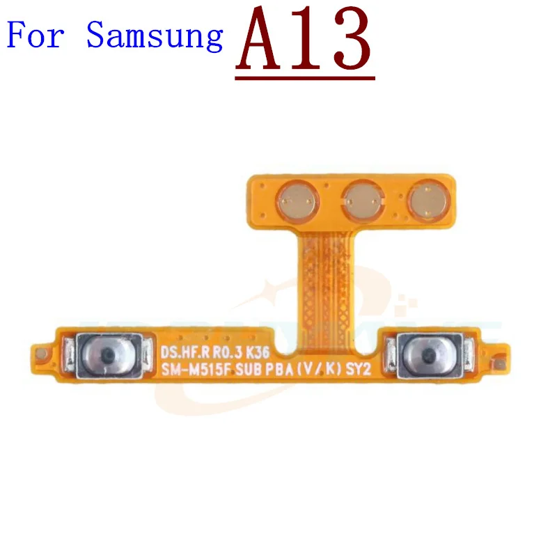 Volume Power Switch On Off Button Key Ribbon Flex Cable For Samsung Galaxy A03 Core A03s A13 A23 A33 A53 A73 4G/5G