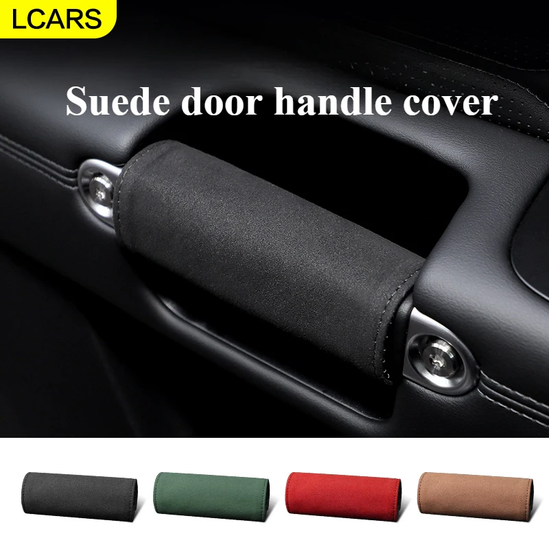 

Lcars - Car Door Handle Protective Cover, Multiple Colors Available, Suitable for Most Car Models, Car Interior Products,