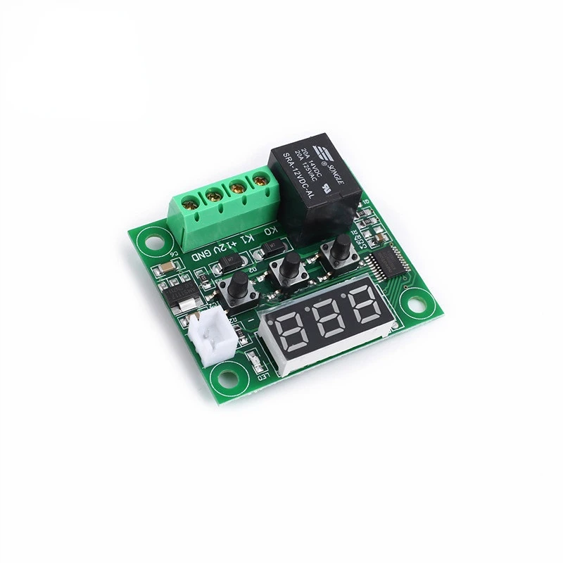 1PCS W1209 DC 12V Red/Blue heat cool temp thermostat temperature control switch temperature controller XH-W1209